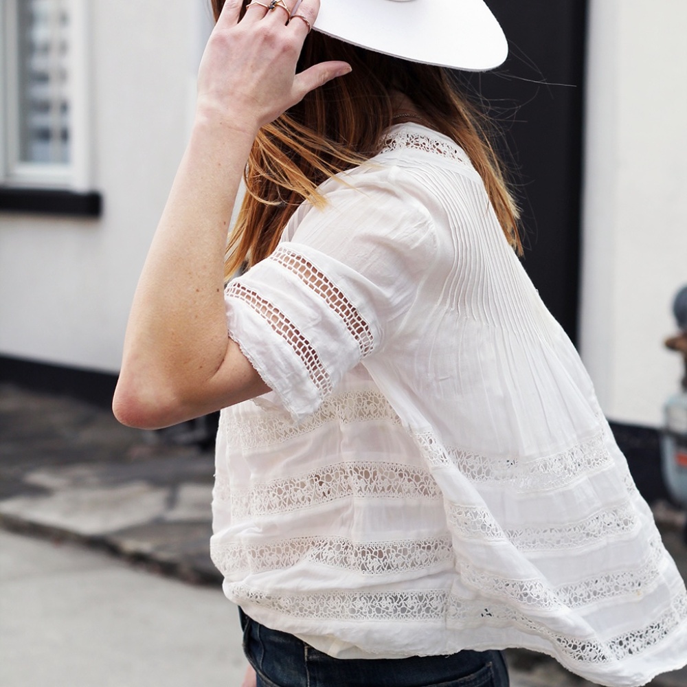 Aritzia Wilfred⎜BEAUDRY BLOUSE⎜ESPACE